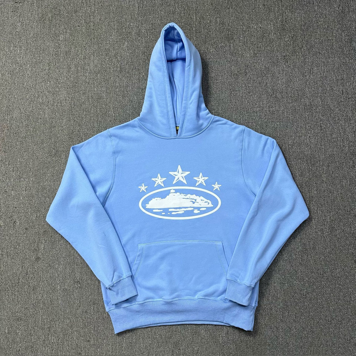 Oval Boat Graphic Cotton-Blend Relaxed Fit Hoodie