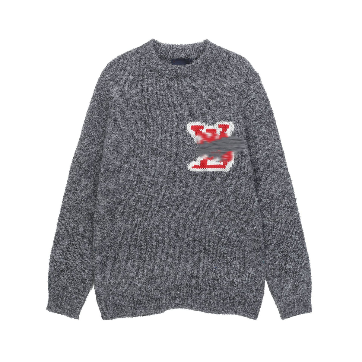 Ribbed Cotton-Blend Crewneck Sweater in Black, Gray, Beige, Red, Olive, Navy, and Blue