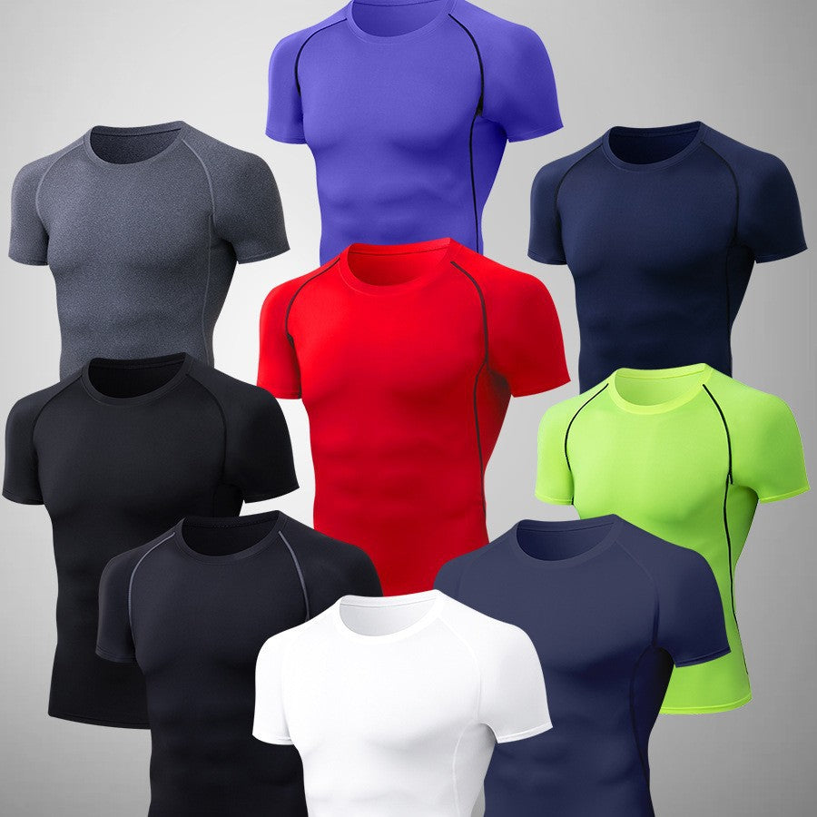 Men's Athletic Compression Shorts Stretch Base Layer... - Wholesale MOQ 20 pcs