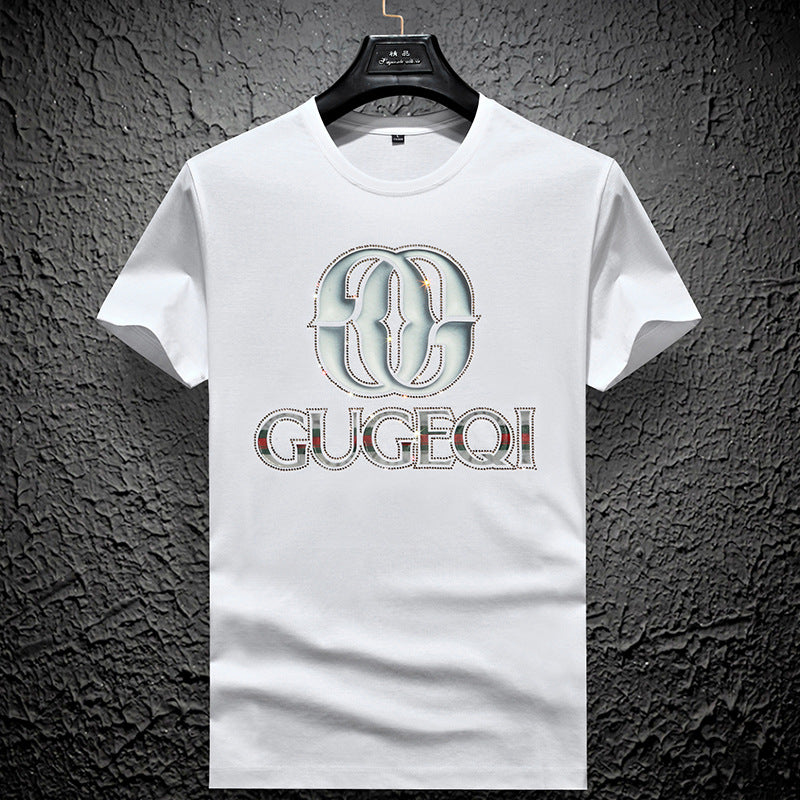 Short Sleeve Crewneck T-Shirt in Quick-Dry Breathable Fabric with UV Protection