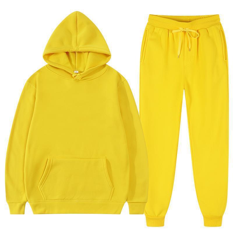 Oversized Cotton Blend Hoodie in Light Gray with Kangaroo Pocket