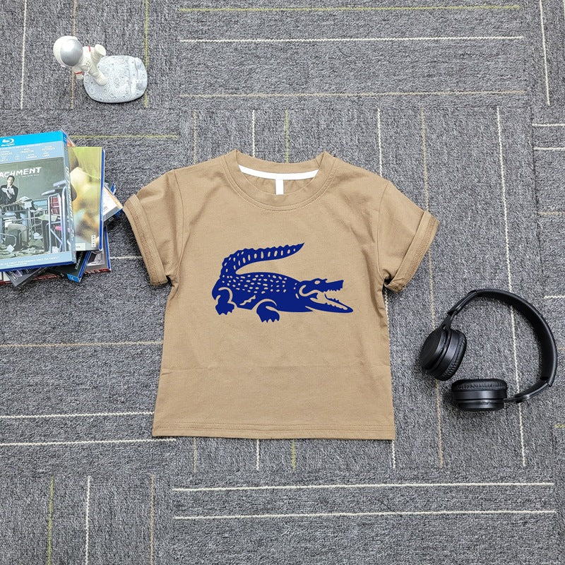 Black Crocodile-Print Cotton-Blend Crewneck Sweatshirt