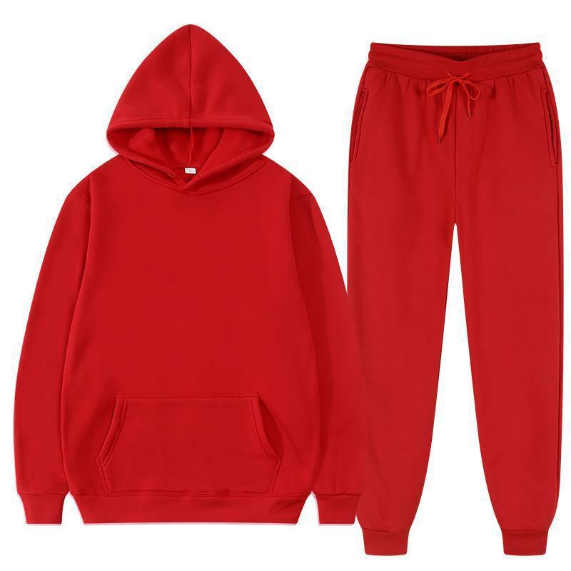 Oversized Cotton Blend Hoodie in Light Gray with Kangaroo Pocket