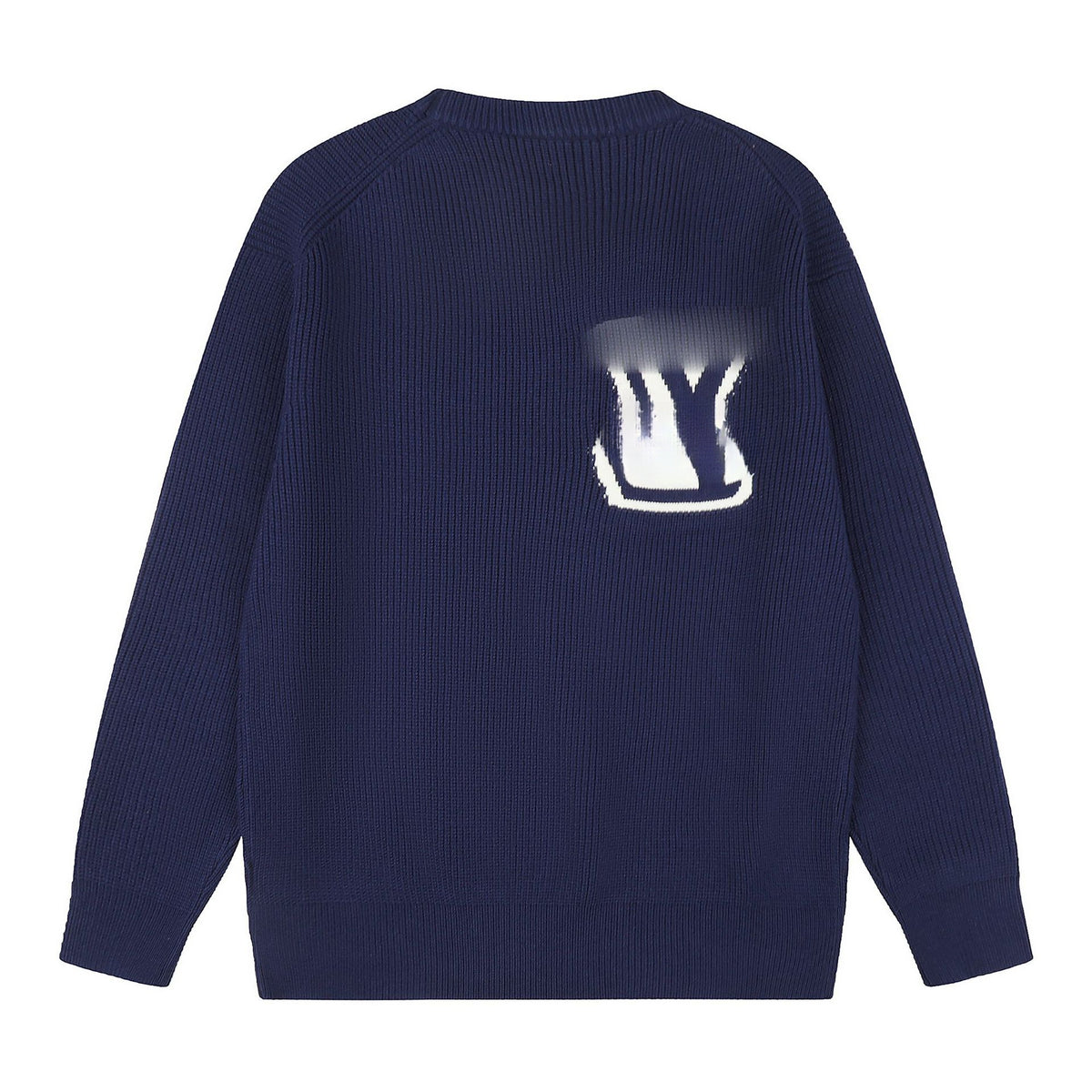 Ribbed Cotton-Blend Crewneck Sweater in Black, Gray, Beige, Red, Olive, Navy, and Blue