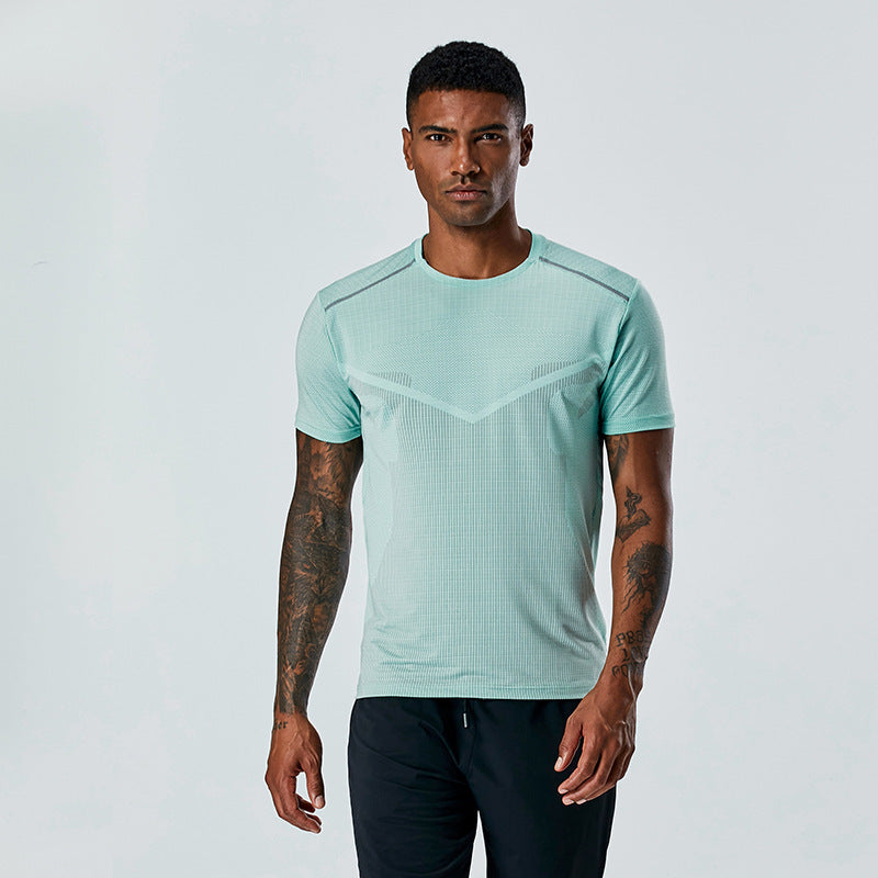 Summer Quick-Dry Reflective Sport T-Shirt for Active Lifestyles