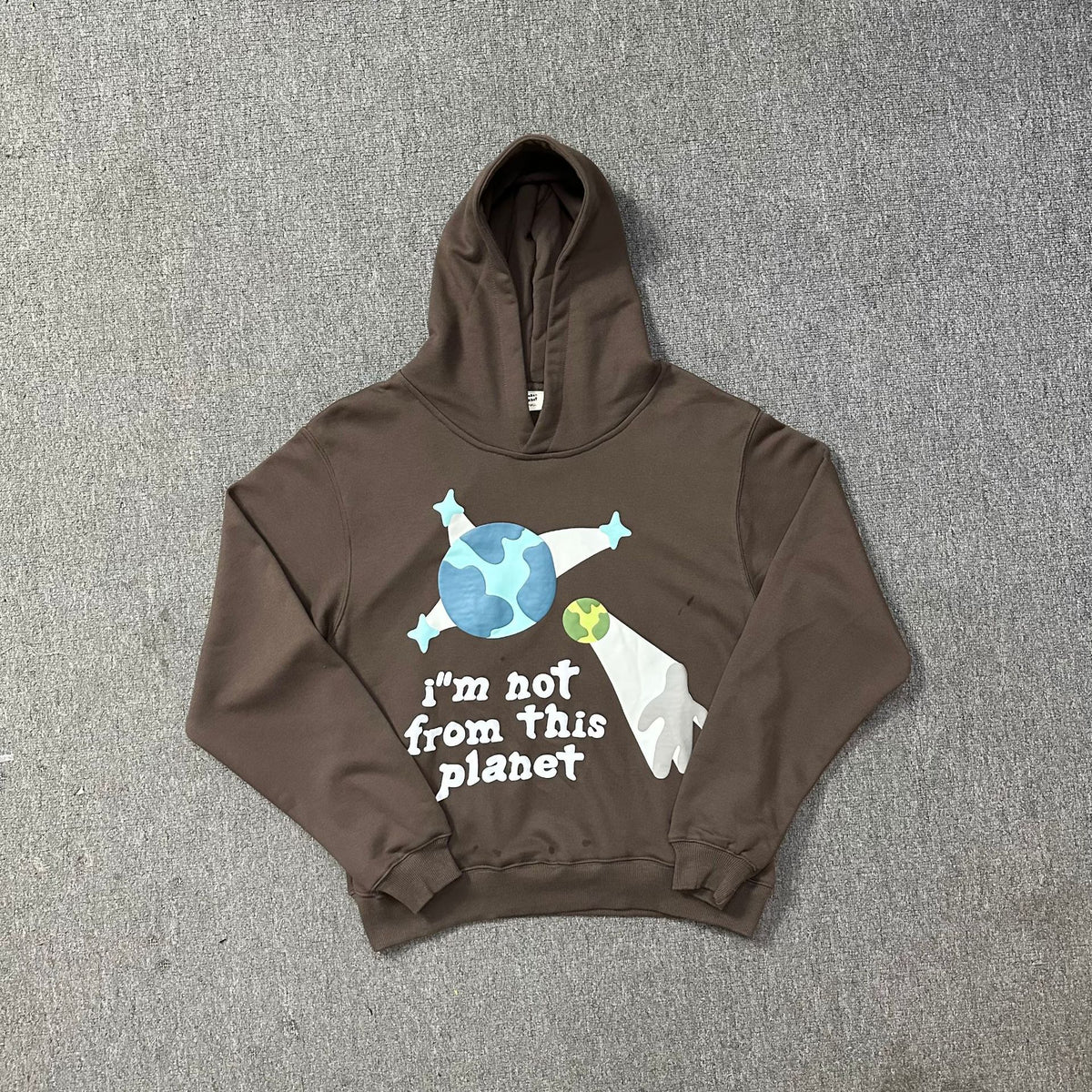 Oval Boat Graphic Cotton-Blend Relaxed Fit Hoodie