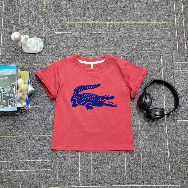Black Crocodile-Print Cotton-Blend Crewneck Sweatshirt