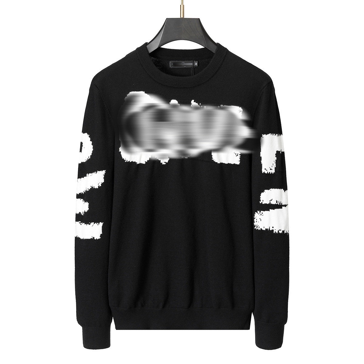 Ribbed Cotton-Blend Crewneck Sweater in Black, Gray, Beige, Red, Olive, Navy, and Blue
