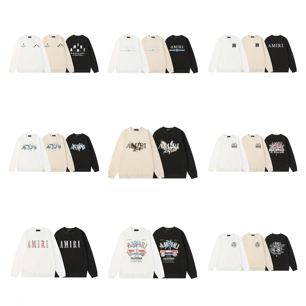 White Cupid Print Design Spring And Autumn Sports Hoodie For Men, Heavyweight Ro