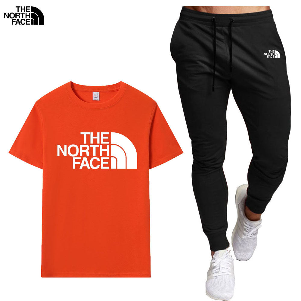 Ice Silk Short Sleeve Crew Neck T-Shirt in White or Black
