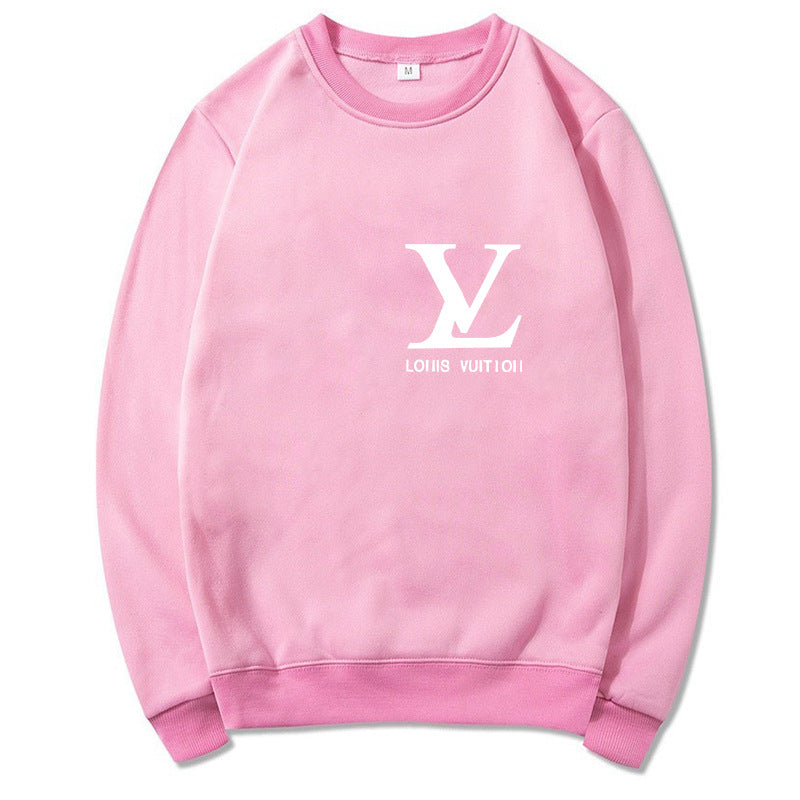 Black cotton-blend relaxed-fit crew neck sweatshirt