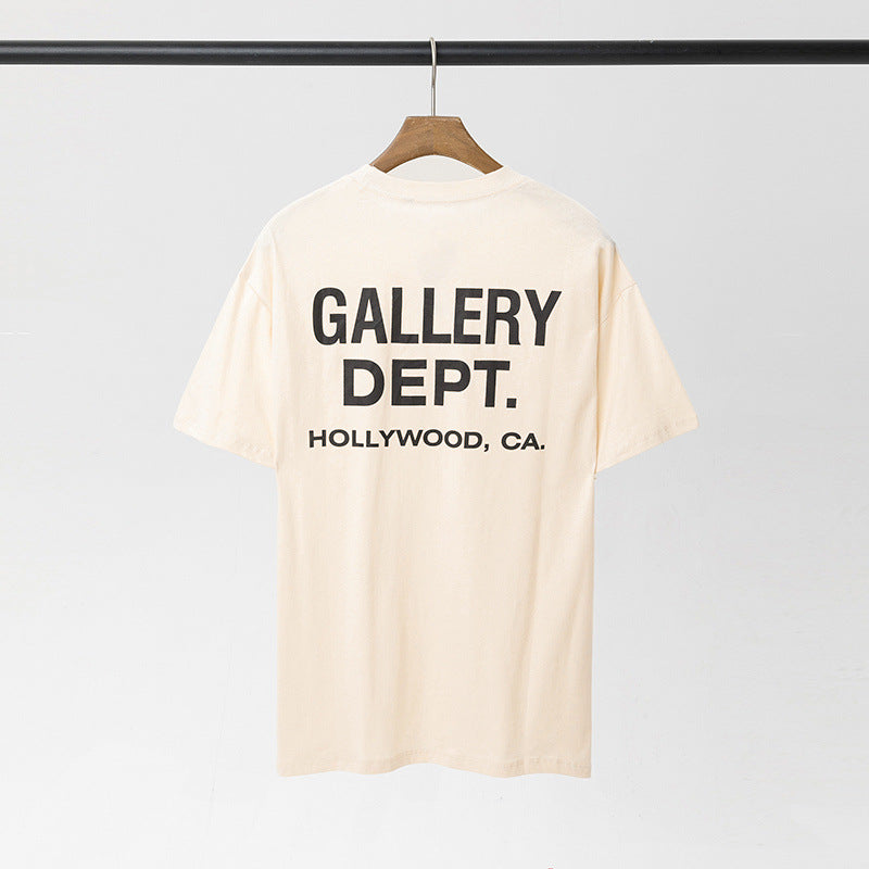 GALLERY DEPT. printed crew-neck cotton t-shirt