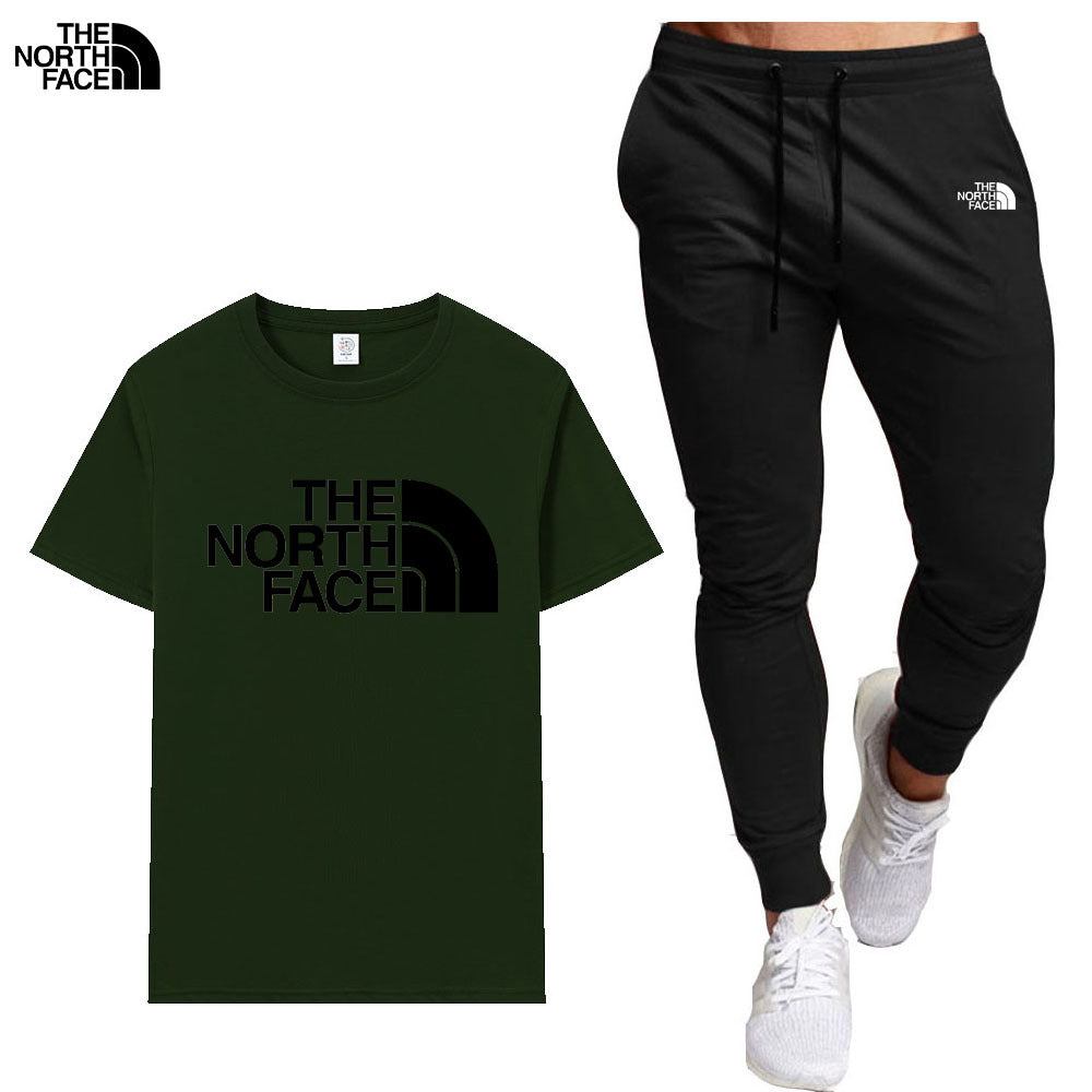 Ice Silk Short Sleeve Crew Neck T-Shirt in White or Black