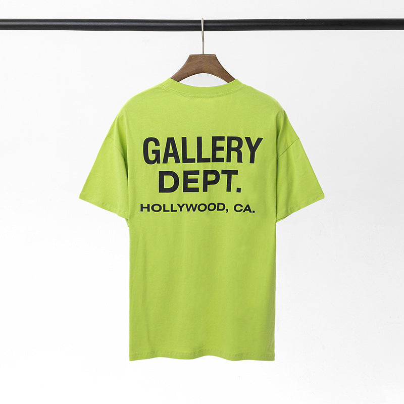 GALLERY DEPT. printed crew-neck cotton t-shirt