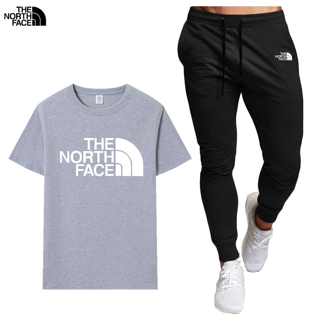 Ice Silk Short Sleeve Crew Neck T-Shirt in White or Black