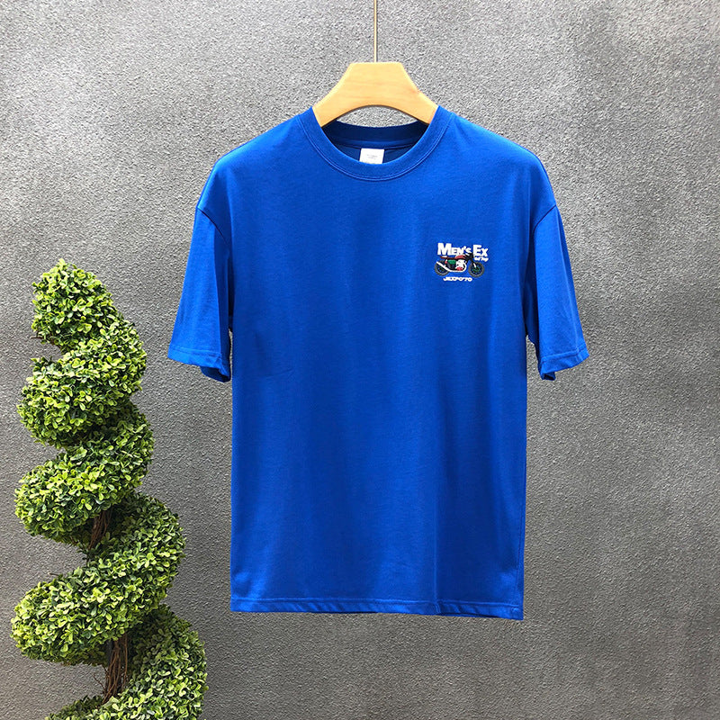 Men's motorcycle graphic short sleeve t-shirt