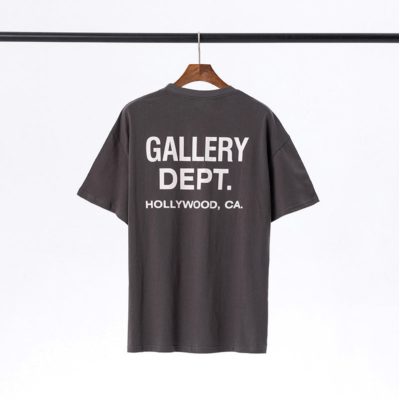 GALLERY DEPT. printed crew-neck cotton t-shirt