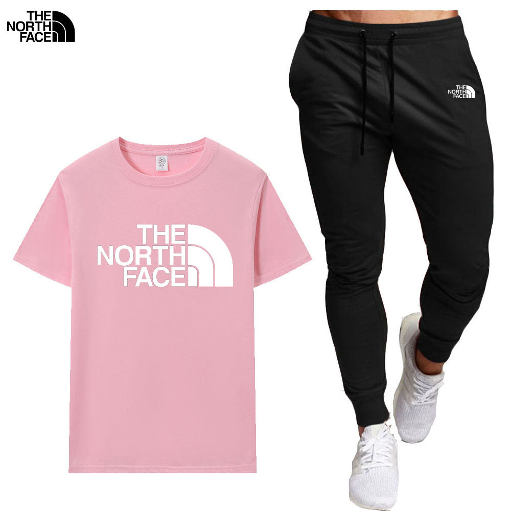 Ice Silk Short Sleeve Crew Neck T-Shirt in White or Black