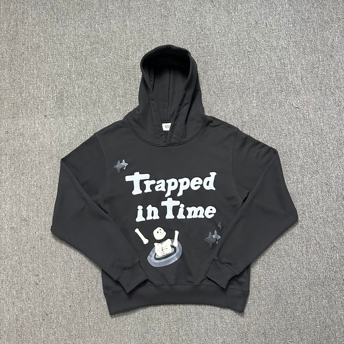 Oval Boat Graphic Cotton-Blend Relaxed Fit Hoodie