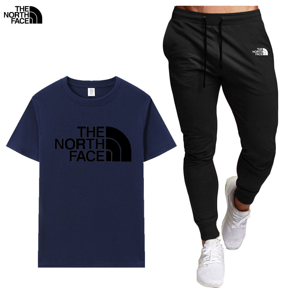 Ice Silk Short Sleeve Crew Neck T-Shirt in White or Black