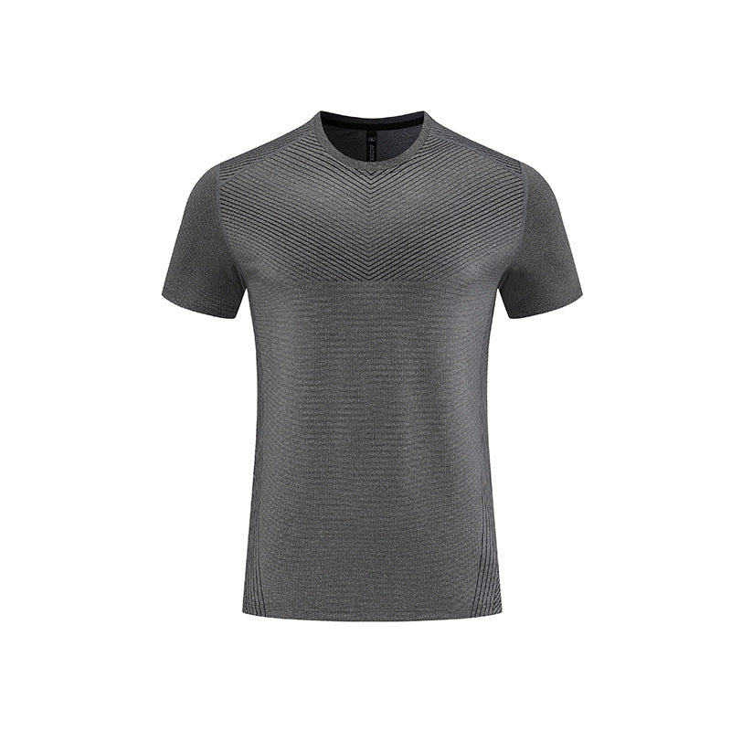 Stylish Cool-Feeling Ice-Silk Round-Neck Short-Sleeve