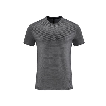 Stylish Cool-Feeling Ice-Silk Round-Neck Short-Sleeve
