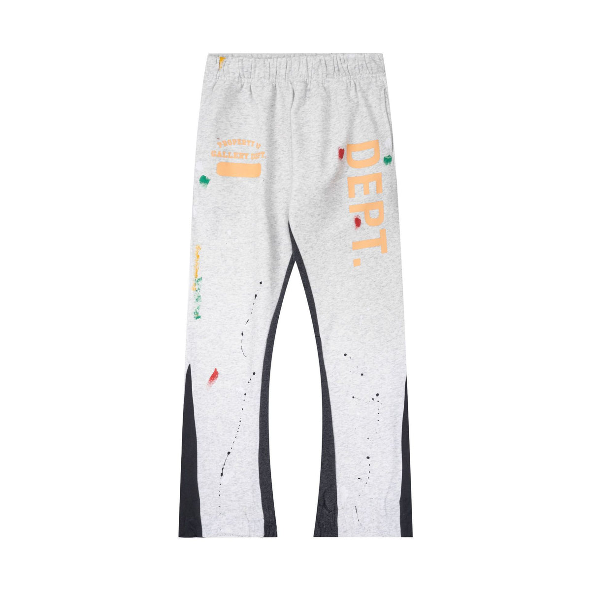 Gallery Dept. Paint Splatter Patchwork Drawstring Tapered Pants