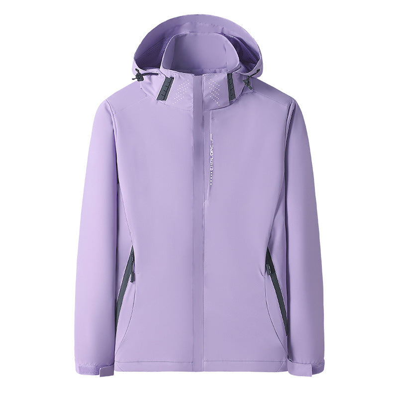 3-in-1 Detachable Windproof Insulated Hiking Jacket