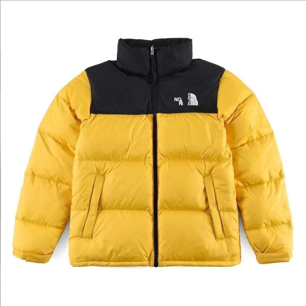 Quilted Down-Filled Puffer Jacket in Solid Colors