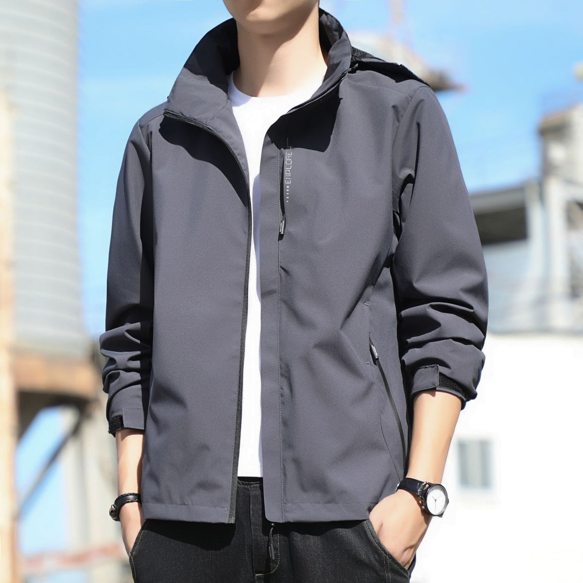 3-in-1 Detachable Windproof Insulated Hiking Jacket