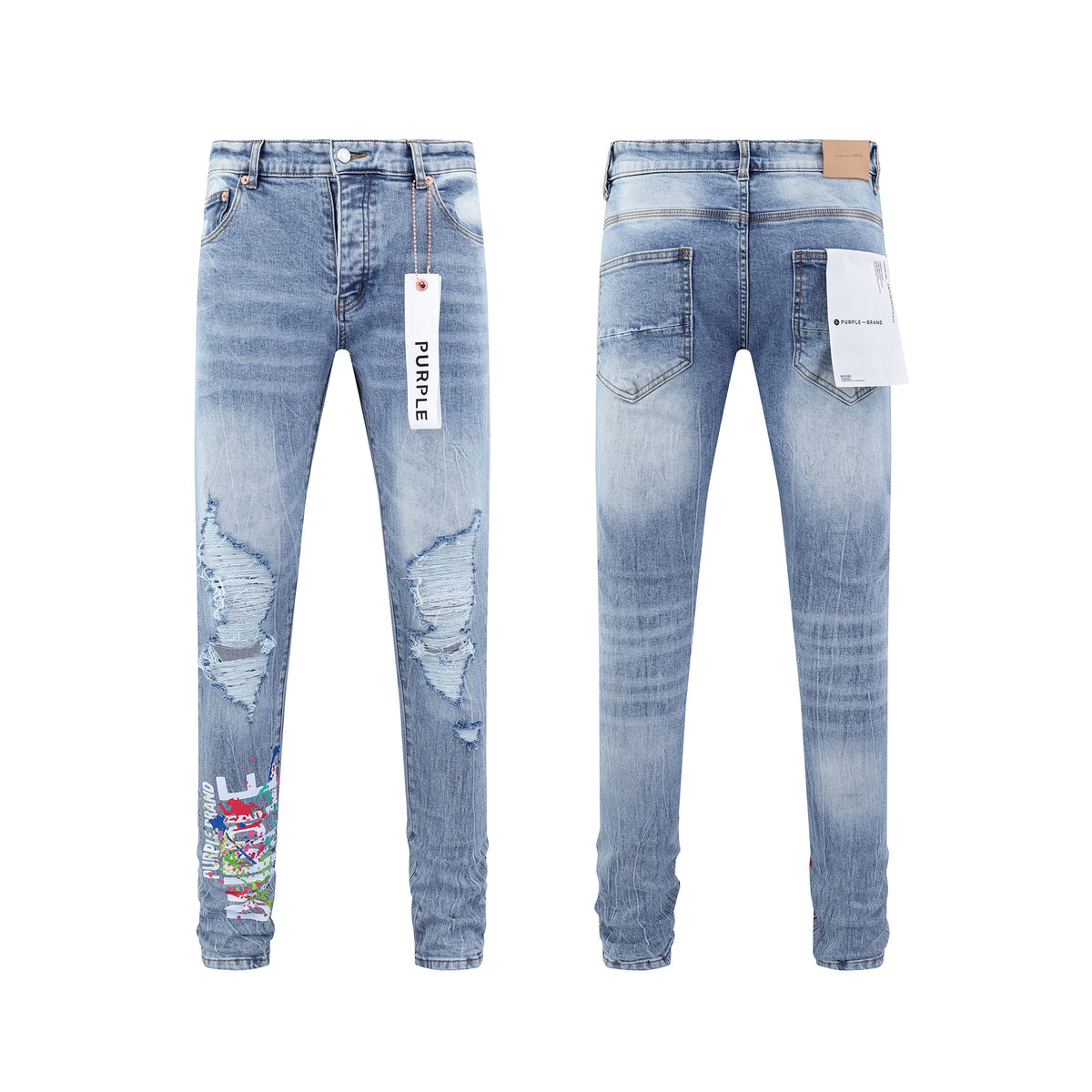 Ksubi slim-fit denim trousers in classic washes