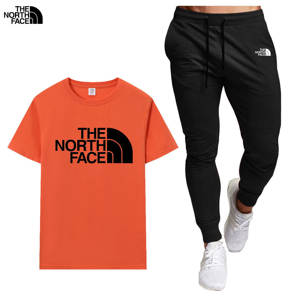 Ice Silk Short Sleeve Crew Neck T-Shirt in White or Black