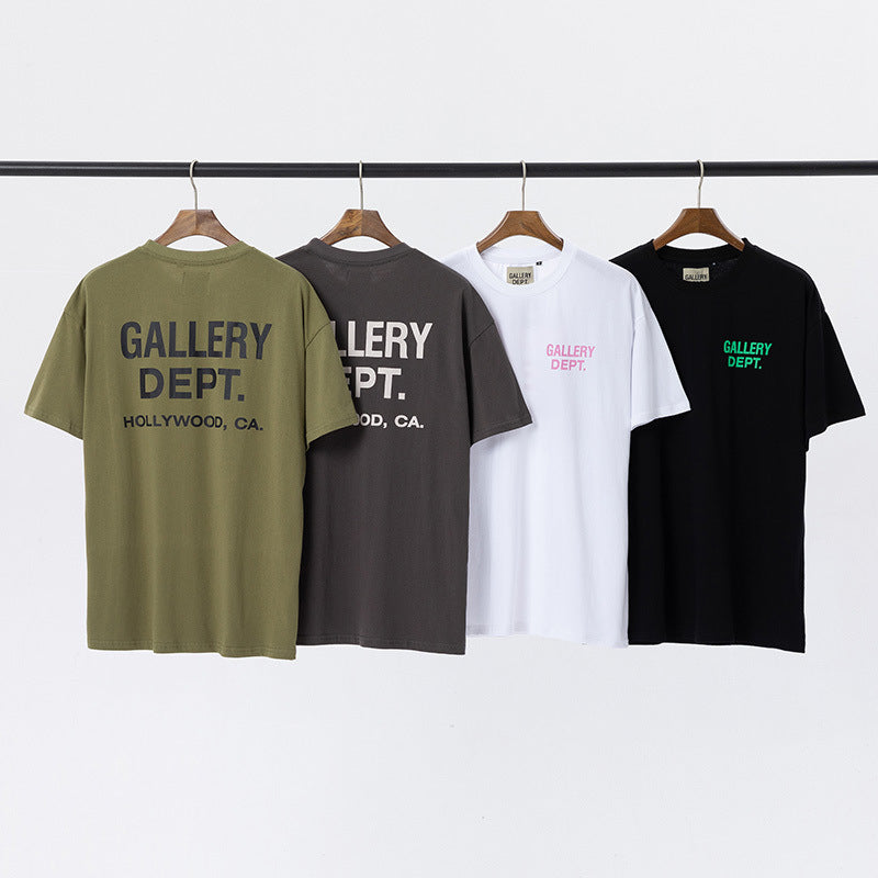 GALLERY DEPT. printed crew-neck cotton t-shirt