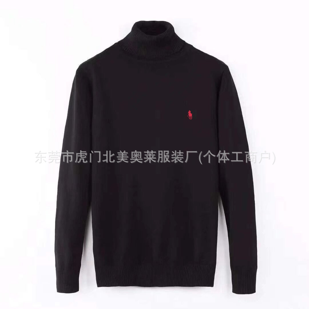 Black beige-or-black-semi-turtleneck