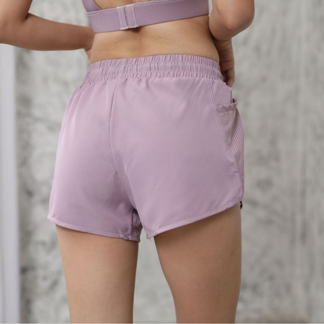 Women's 2 in 1 Athletic Running Shorts with... - Wholesale MOQ 20 pcs