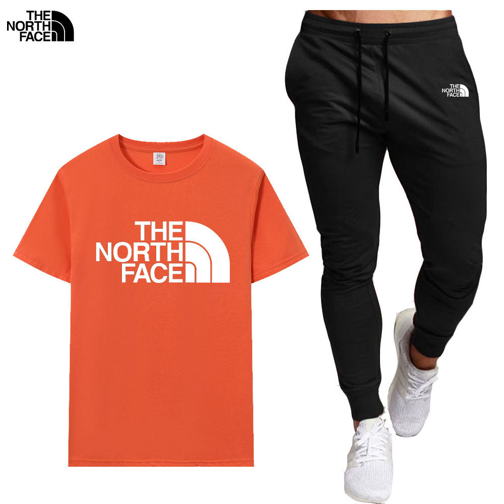 Ice Silk Short Sleeve Crew Neck T-Shirt in White or Black