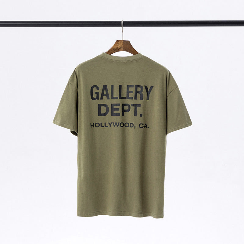 GALLERY DEPT. printed crew-neck cotton t-shirt