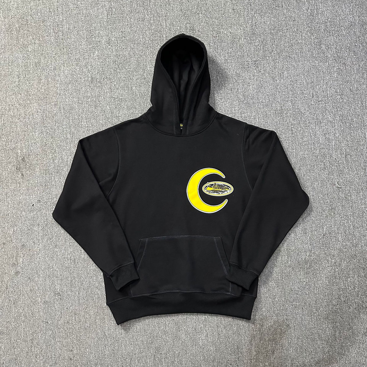 Oval Boat Graphic Cotton-Blend Relaxed Fit Hoodie
