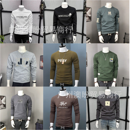 Crew Neck Sweatshirt with Equestrian Knight Print