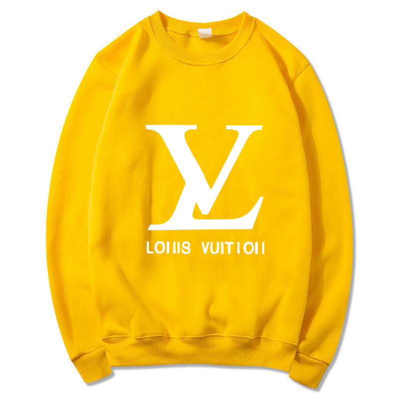 Black cotton-blend relaxed-fit crew neck sweatshirt