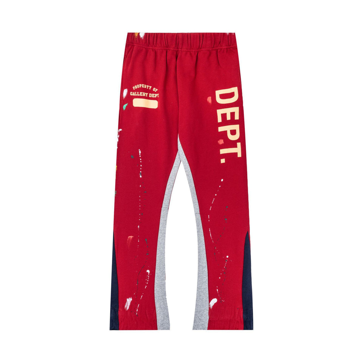 Gallery Dept. Paint Splatter Patchwork Drawstring Tapered Pants