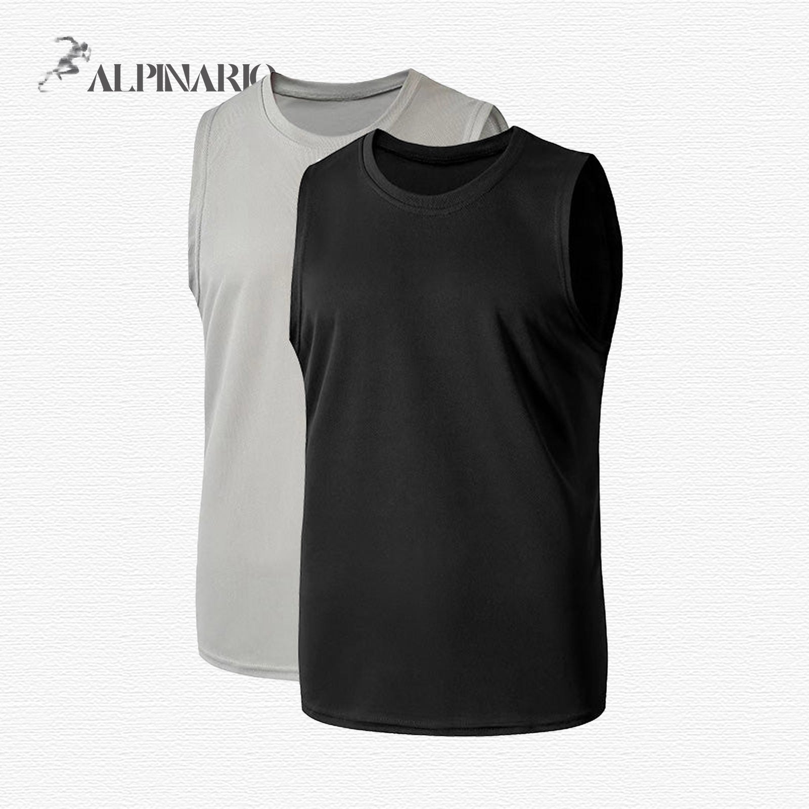 Quick-Dry Sports Vest 2-Piece Set