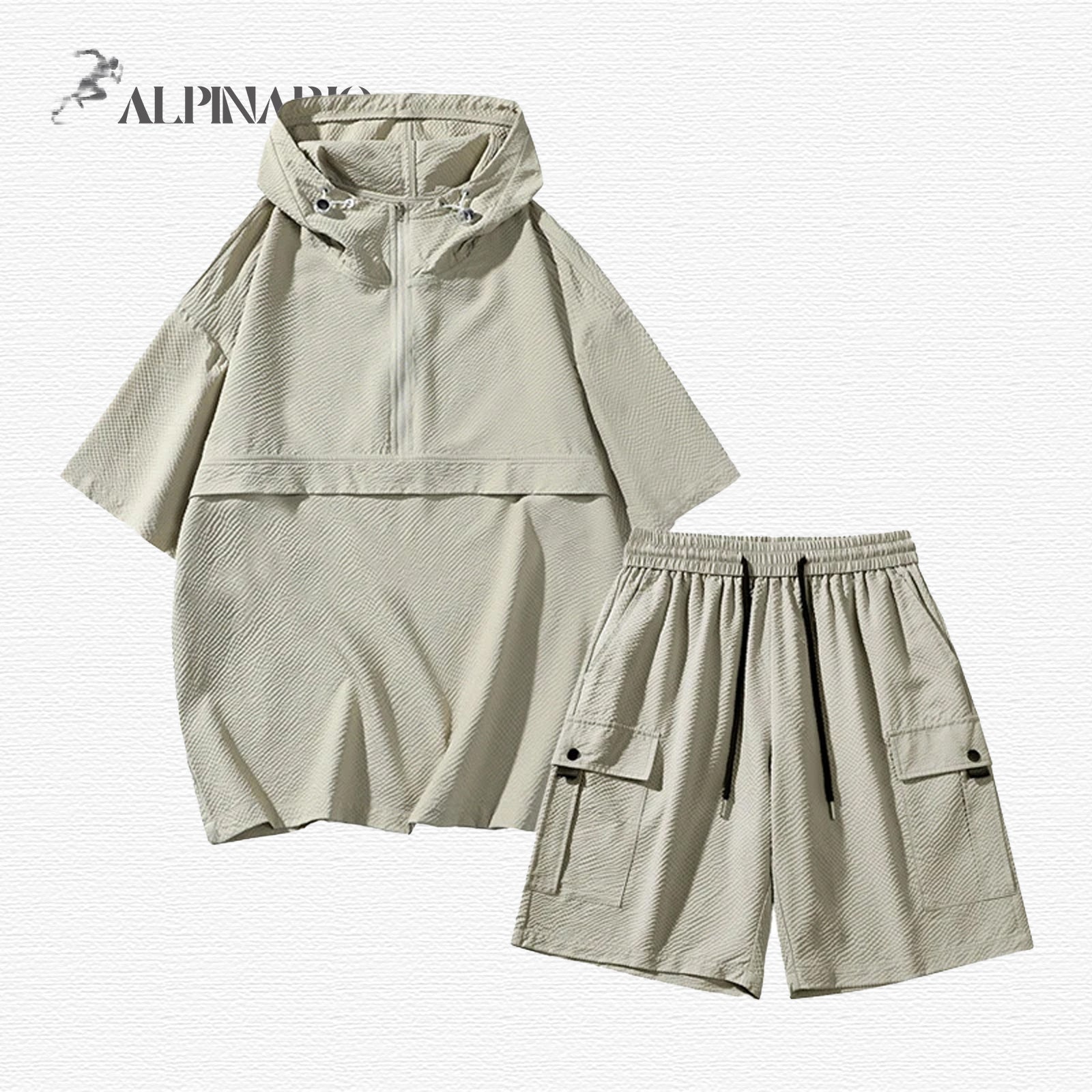 Hooded Anti-Mosquito Polo 2-Piece Set