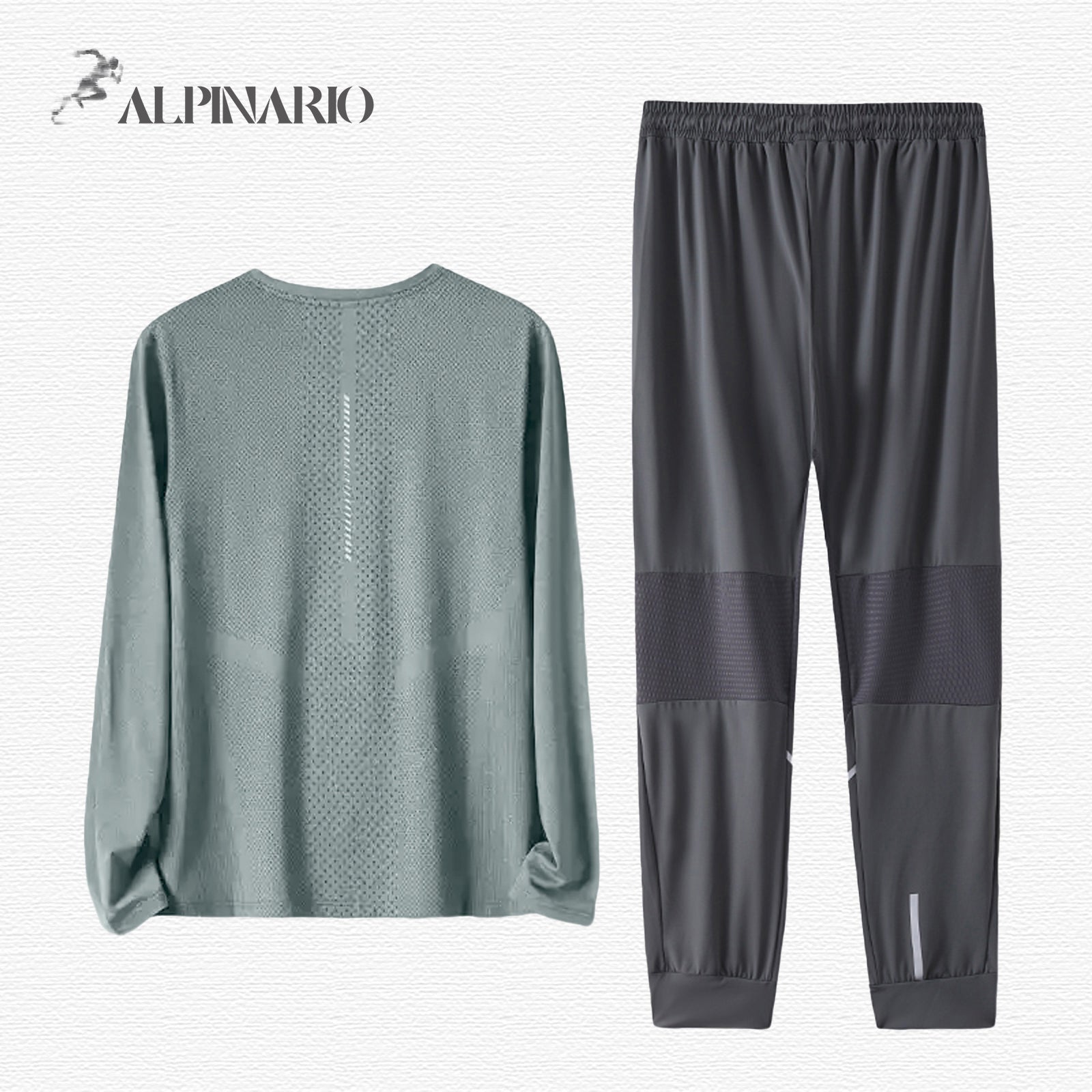 Quick-Dry Breathable Elastic 2-Piece Set