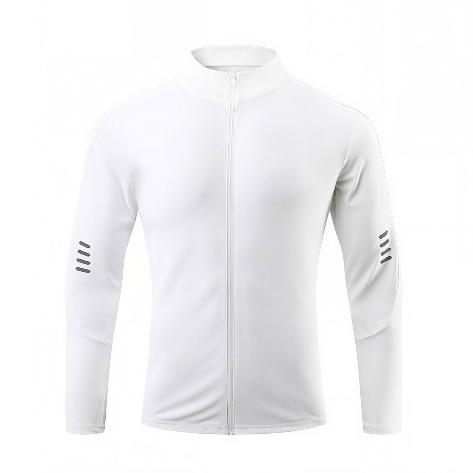 Quick-Dry Polyester Stand Collar Jacket for Sports and Training