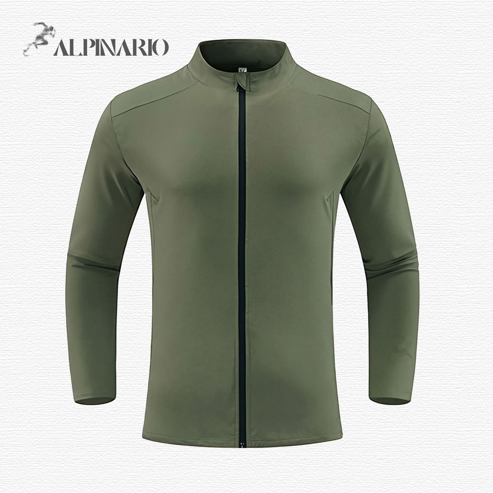 Nude-Feel Collar Slim-Fit Yoga Jacket
