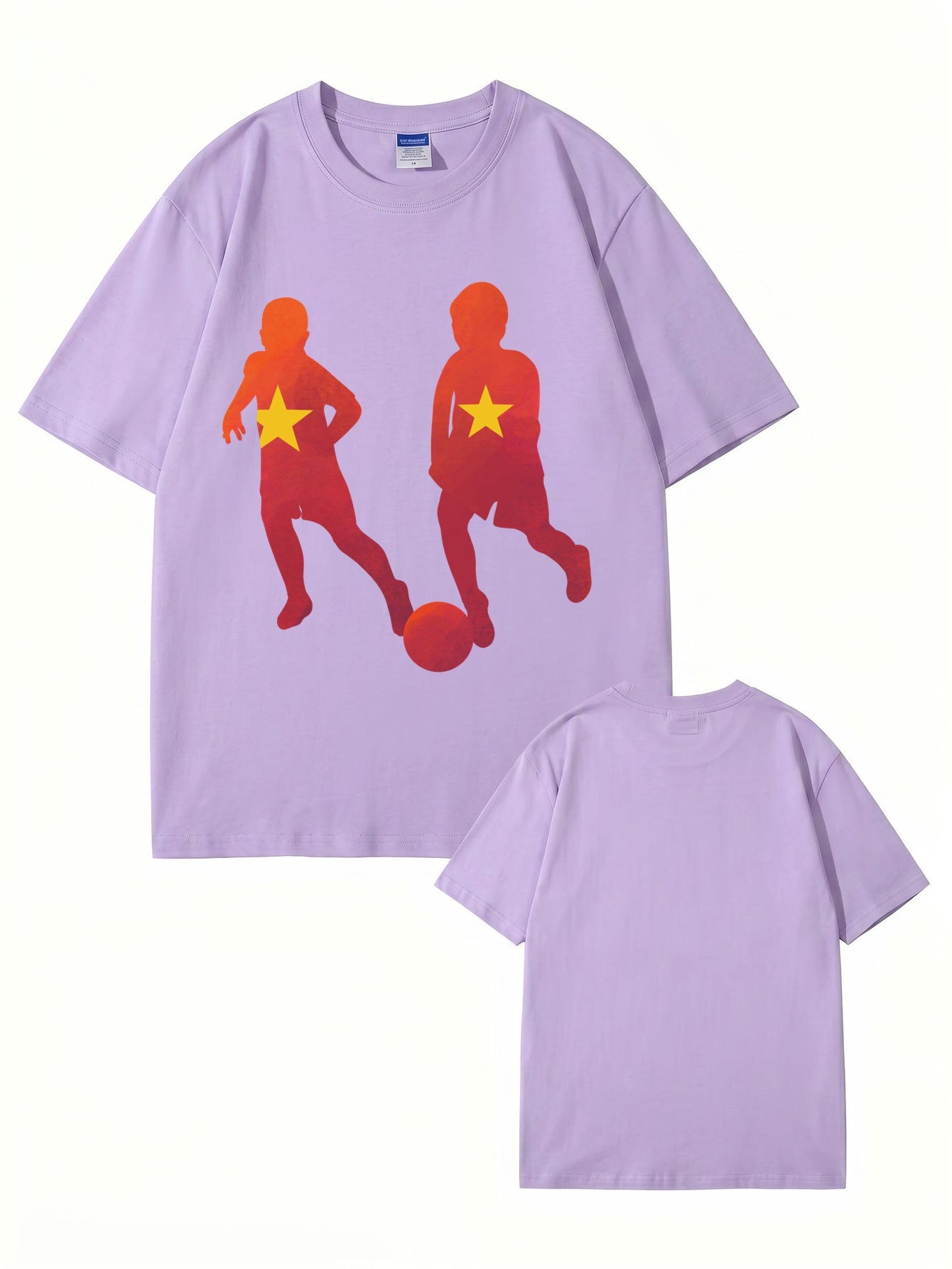 Vietnam Flag Soccer Kids Print T-Shirt - 22 Colors, 200gsm Premium Cotton