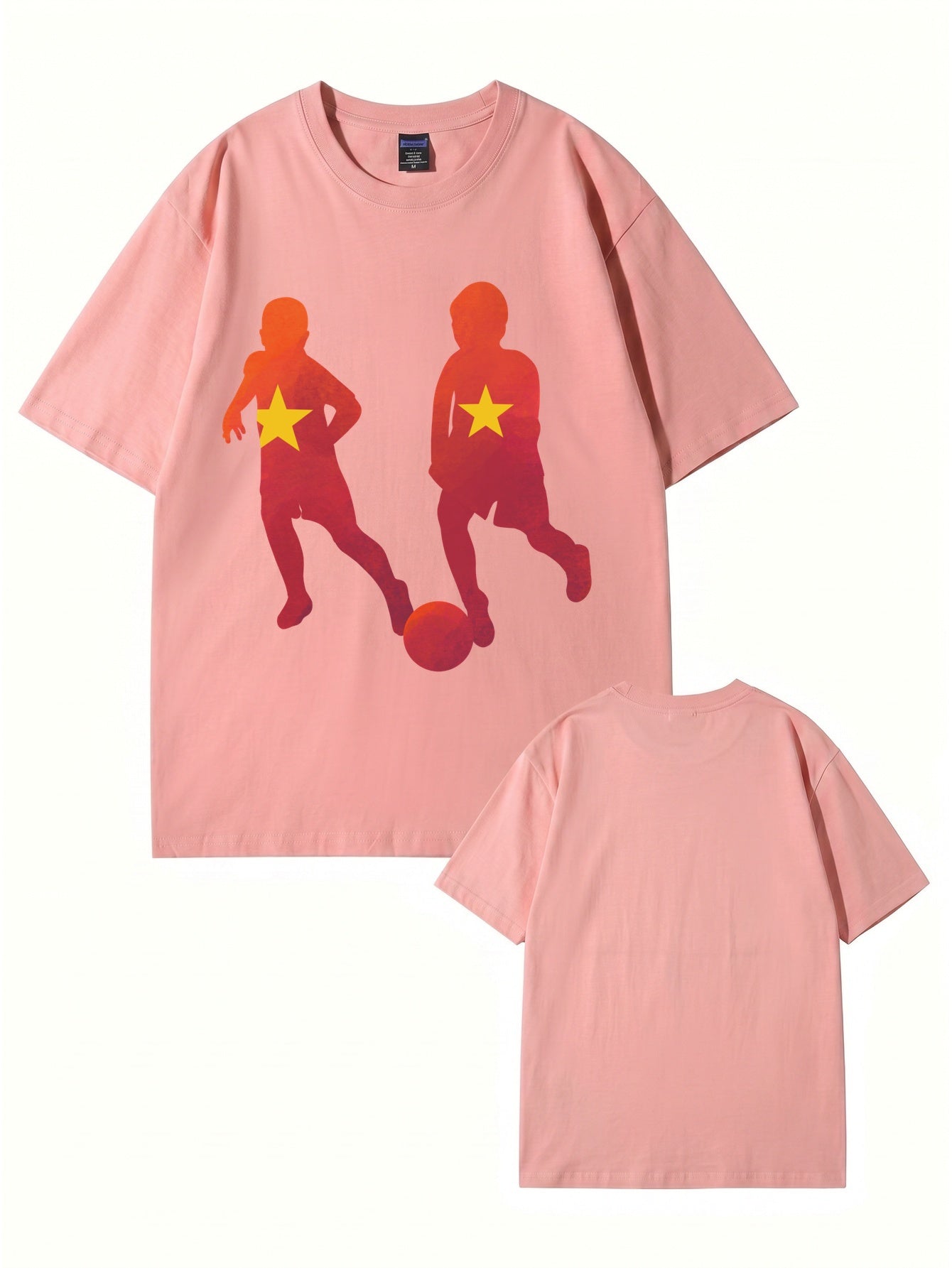 Vietnam Flag Soccer Kids Print T-Shirt - 22 Colors, 200gsm Premium Cotton