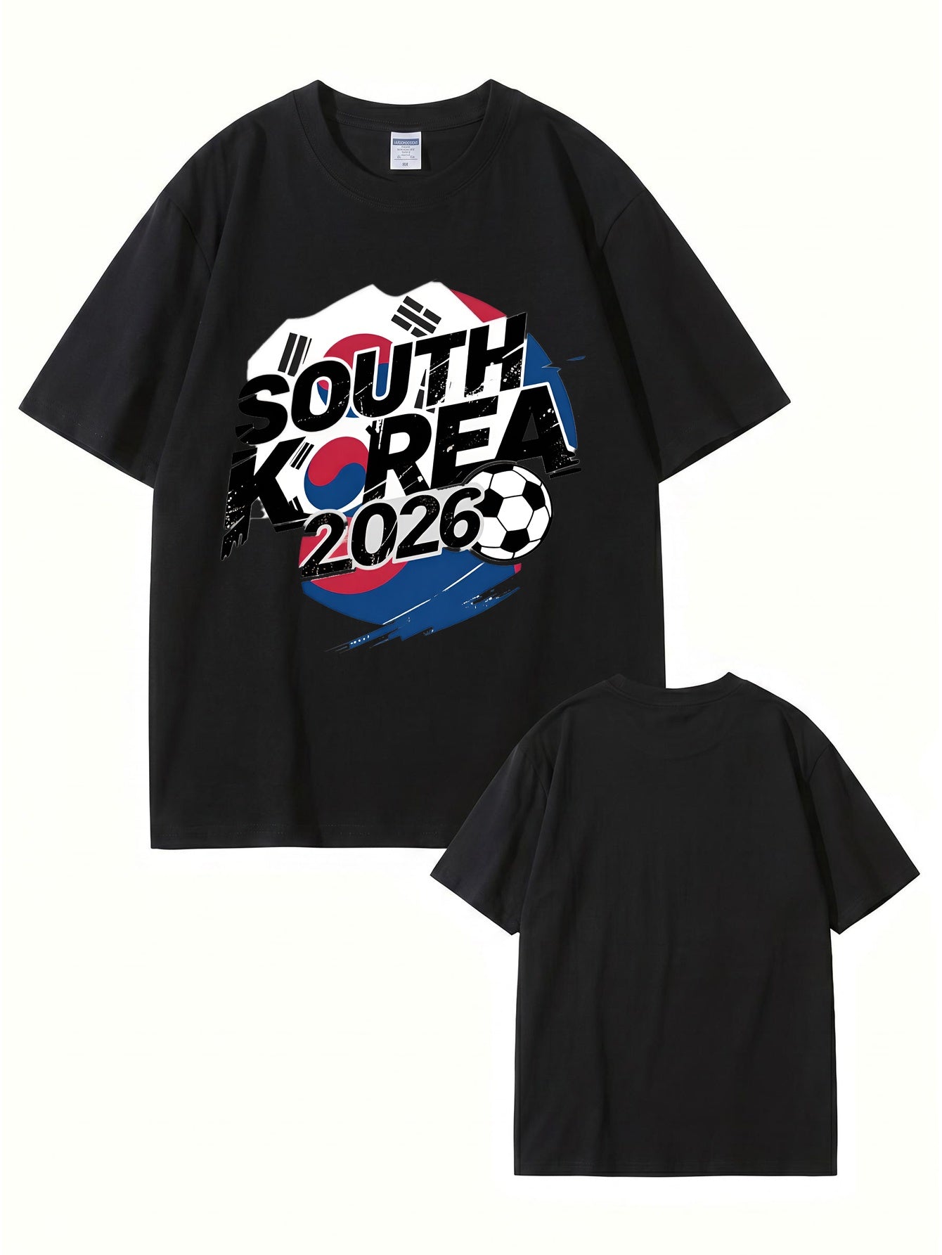 South Korea 2026 Soccer Graphic T-Shirt - Premium Cotton Tee