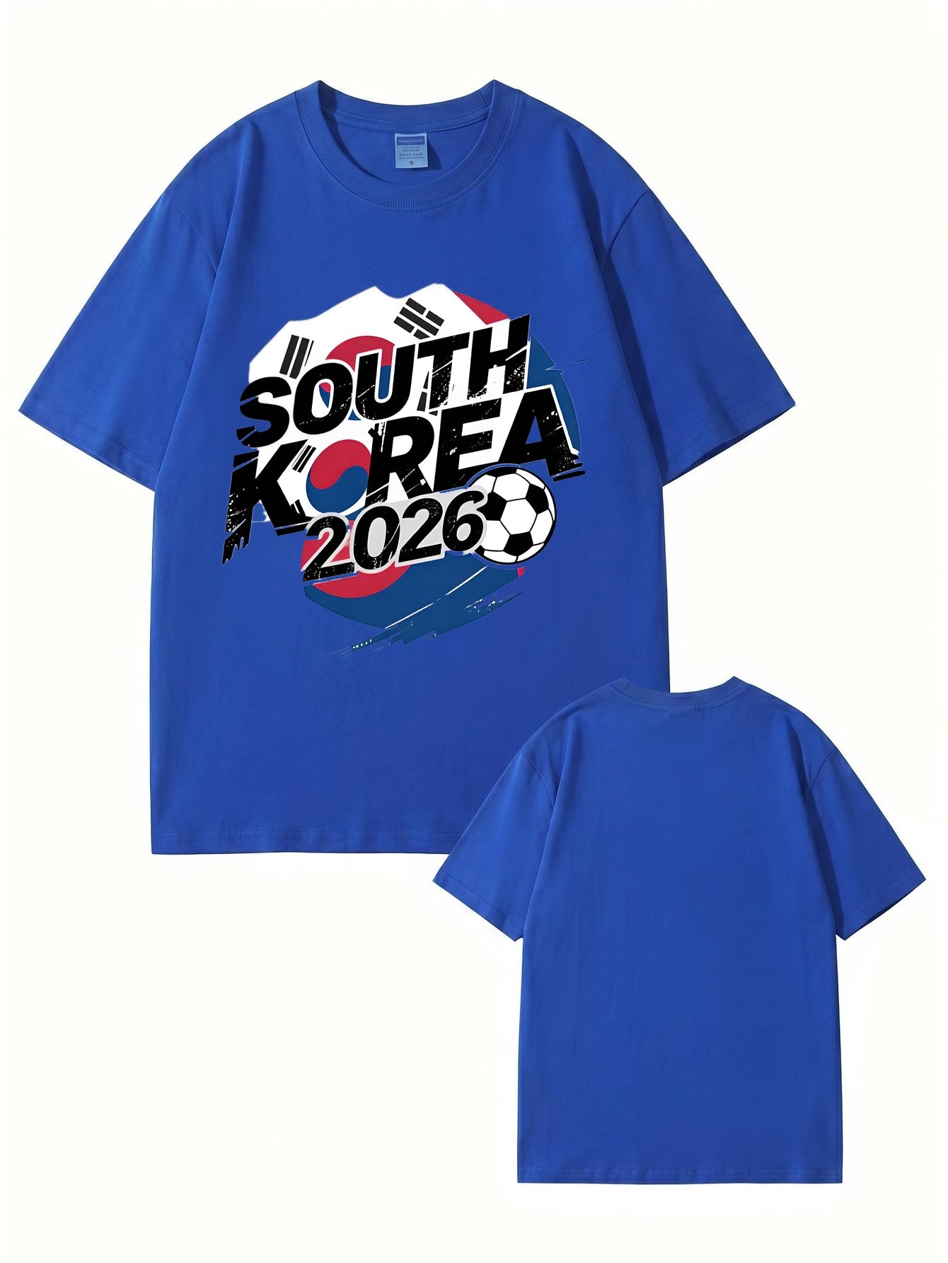 South Korea 2026 Soccer Graphic T-Shirt - Premium Cotton Tee